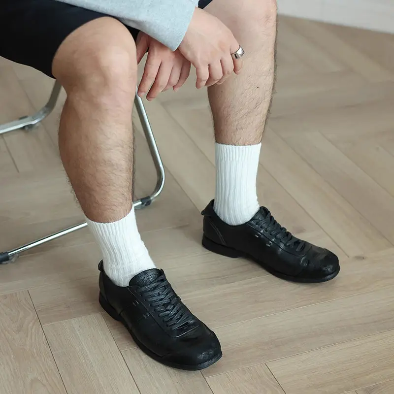 Minimalist Boxing Style Casual Shoes Trendy Commuter Dequn Cleanfit Advanced Training Shoes British Style Men's Fashion Sneakers
Minimalist Boxing Style Casual Shoes Trendy Commuter Dequn Cleanfit Advanced Training Shoes British Style Men's Fashion Sneakers