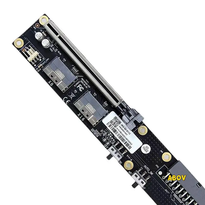 2-портовая внешняя карта Slimsas Pcie4.0 X16 для ноутбука, внешняя видеокарта Pcie4.0 X16, адаптер для ПК Slimsas 8654
2-портовая внешняя карта Slimsas Pcie4.0 X16 для ноутбука, внешняя видеокарта Pcie4.0 X16, адаптер для ПК Slimsas 8654