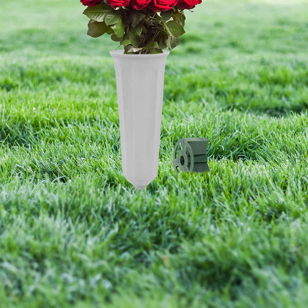 15pcs Grave Floral Holders Base Outdoor Lawn Cemetery Flower Arrangements Stability Enhancement Memorial Vase Inserts Qingming
15pcs Grave Floral Holders Base Outdoor Lawn Cemetery Flower Arrangements Stability Enhancement Memorial Vase Inserts Qingming