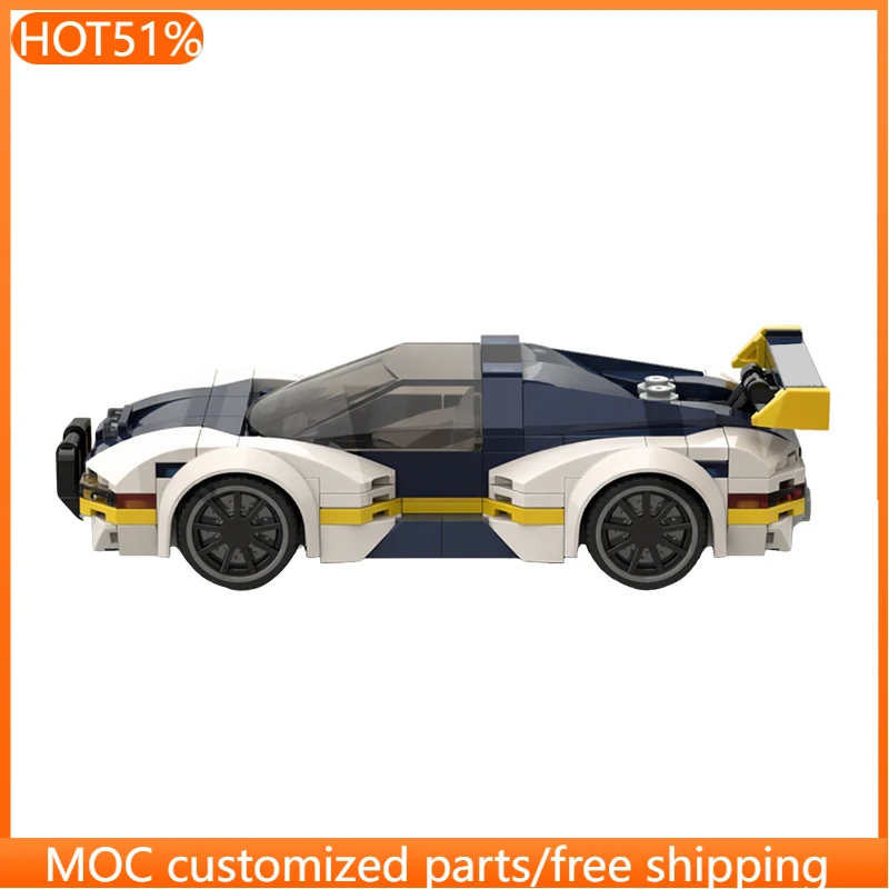 262 детали, конструктор MOC в виде полицейского суперкара, модульная сборная модель, простой конструктор, развивающая игрушка, подарок на день рождения
262 детали, конструктор MOC в виде полицейского суперкара, модульная сборная модель, простой конструктор, развивающая игрушка, подарок на день рождения