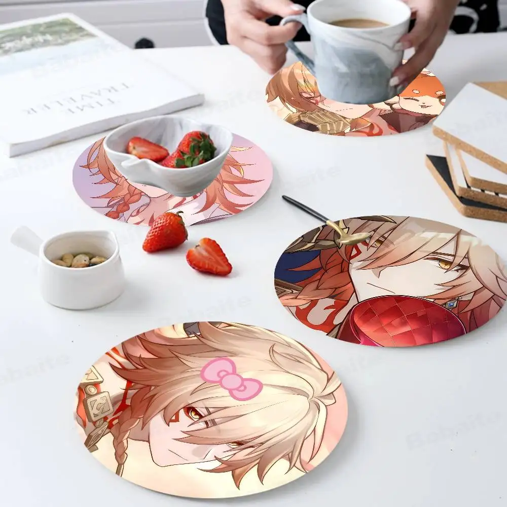 Honkai Star Rail Mydei Natural Wood Coaster Creative Cartoon Absorbent Cushion Coffee Mug Bowl Cushion Insulation Cushion
Honkai Star Rail Mydei Natural Wood Coaster Creative Cartoon Absorbent Cushion Coffee Mug Bowl Cushion Insulation Cushion