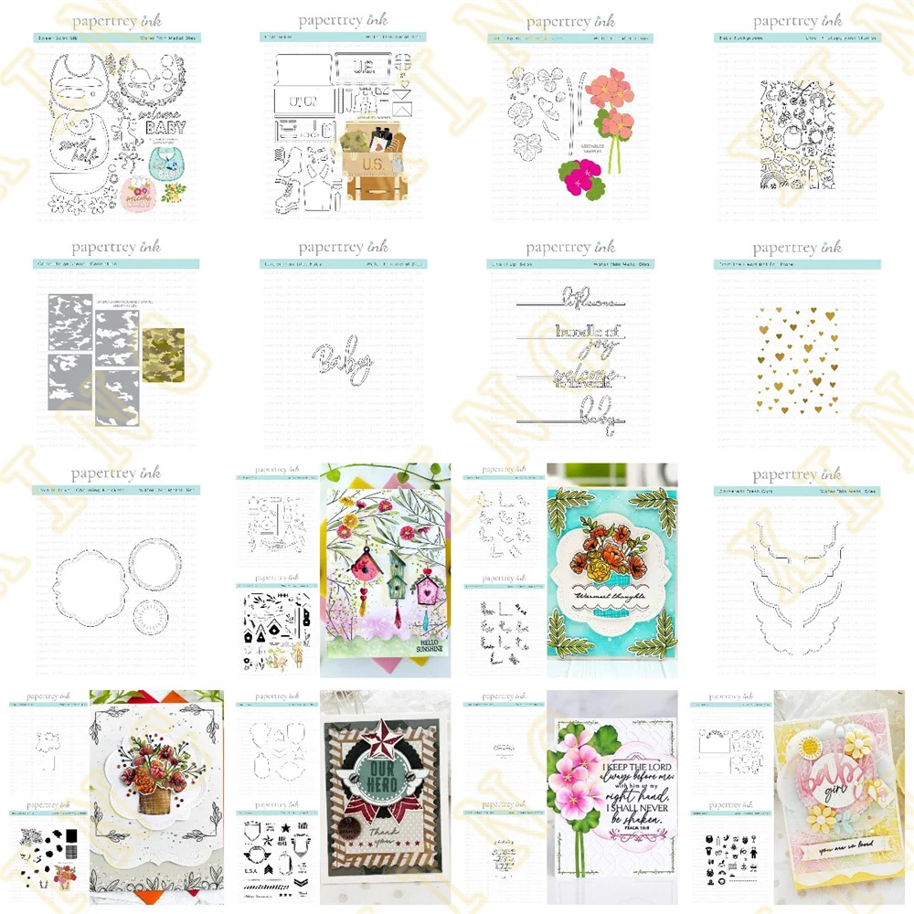 Flowers Birdhouse Baby Metal Cutting Dies Stamps Stencil Hot Foil Diy Scrapbook Paper Diary Decoration Card Handmade Embossing
Flowers Birdhouse Baby Metal Cutting Dies Stamps Stencil Hot Foil Diy Scrapbook Paper Diary Decoration Card Handmade Embossing