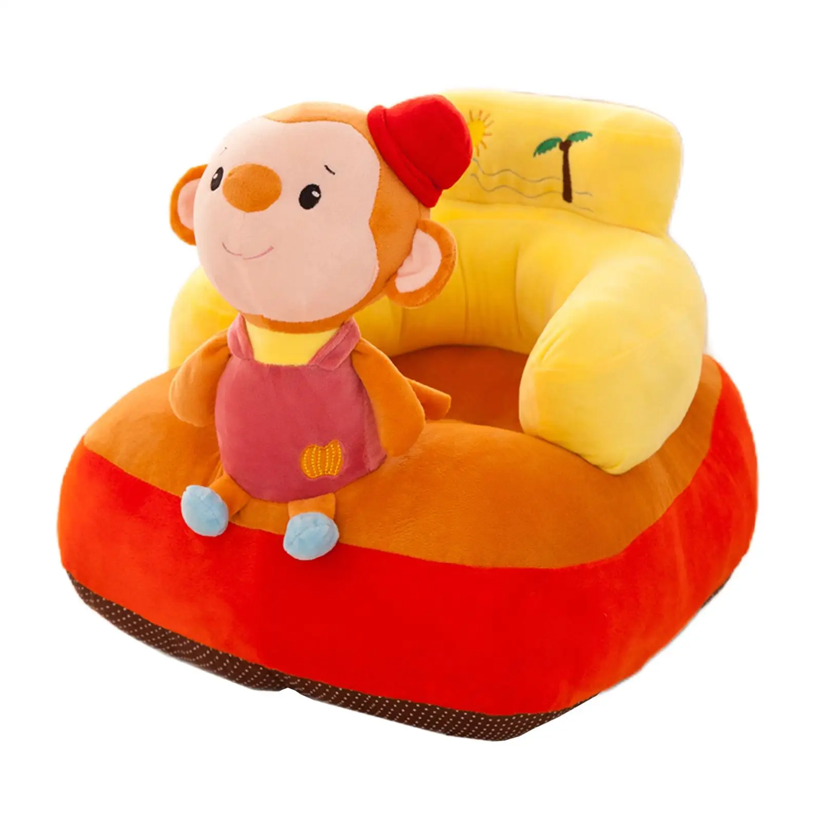 Soft Cartoon Baby Sofa Cover Learning Sit Washable Animal Cushion Cover for Infants No Filling Child Sofa Support Seat Cover
Soft Cartoon Baby Sofa Cover Learning Sit Washable Animal Cushion Cover for Infants No Filling Child Sofa Support Seat Cover