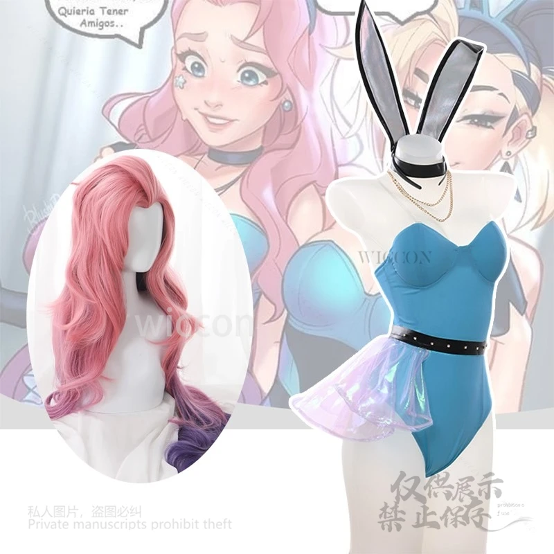 В наличии игра KDA Evelynn Seraphine косплей кролик девушка сексуальные комбинезоны для девочек платье костюм парики женские вечерние костюмы на Хэллоуин
В наличии игра KDA Evelynn Seraphine косплей кролик девушка сексуальные комбинезоны для девочек платье костюм парики женские вечерние костюмы на Хэллоуин