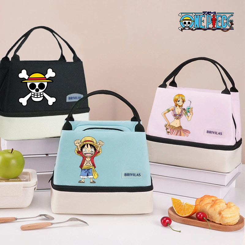 One Piece Lunch Bags Luffy Cartoon Anime Figures Color Blocked Lunch Box Large Capacity Trendy Food Thermal Bags Picnic Bag Gift
One Piece Lunch Bags Luffy Cartoon Anime Figures Color Blocked Lunch Box Large Capacity Trendy Food Thermal Bags Picnic Bag Gift