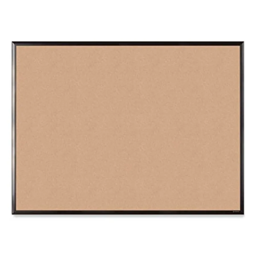 Cork Bulletin Board with Black Aluminum Frame 47 x 35 Natural Surface
Cork Bulletin Board with Black Aluminum Frame 47 x 35 Natural Surface
