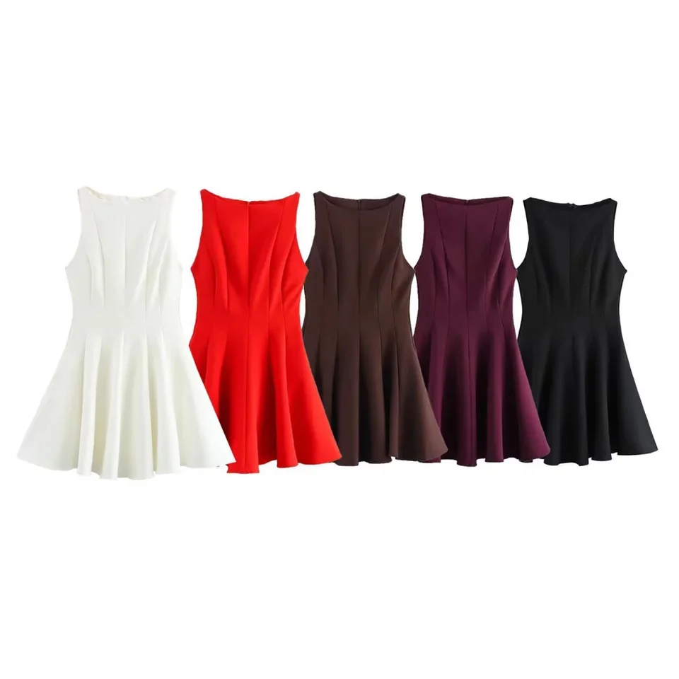 2025 BM&MD&ZA Women's Dresses: A Stunning Collection of Sleeveless Flared Dresses in Multiple Elegant Colors
2025 BM&MD&ZA Women's Dresses: A Stunning Collection of Sleeveless Flared Dresses in Multiple Elegant Colors