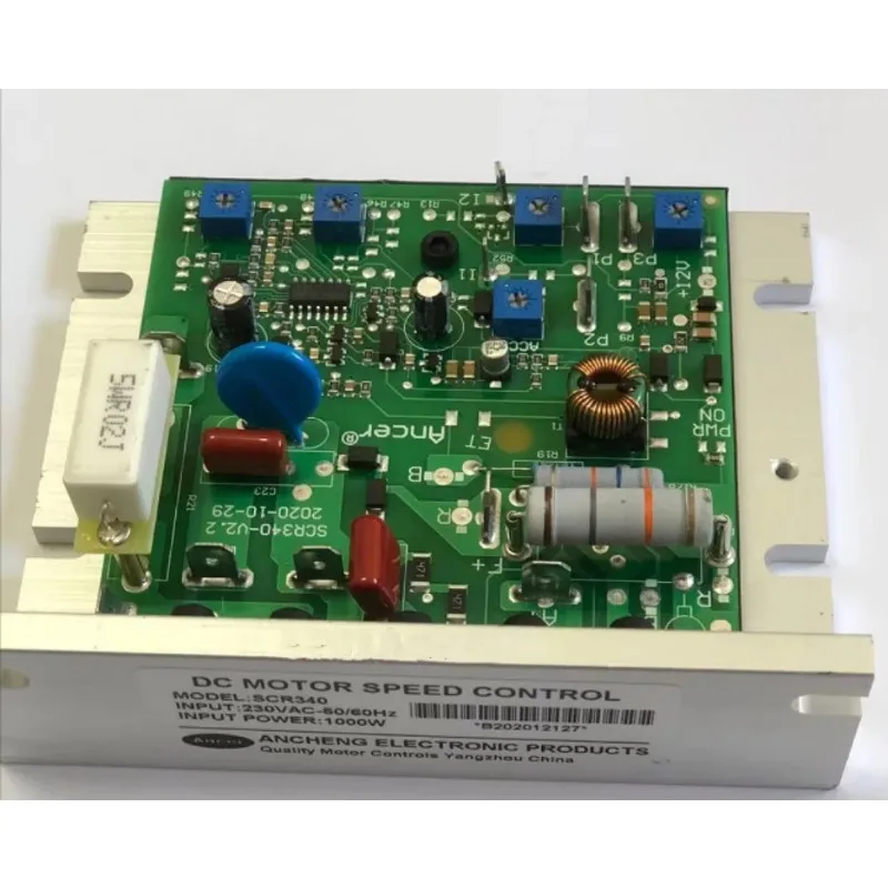 DC Brushed Motor Speed Controller SCR340 KBIC 230VAC 6A For Mini Lathe Home Lathe Control Board High Power Speed Regulator