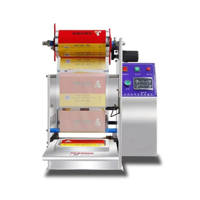 Automatic Lunch Box Sealing Machine Electric Tray Sealer For Takeout Food Plastic Bowl Container Film Press Packaging
Automatic Lunch Box Sealing Machine Electric Tray Sealer For Takeout Food Plastic Bowl Container Film Press Packaging