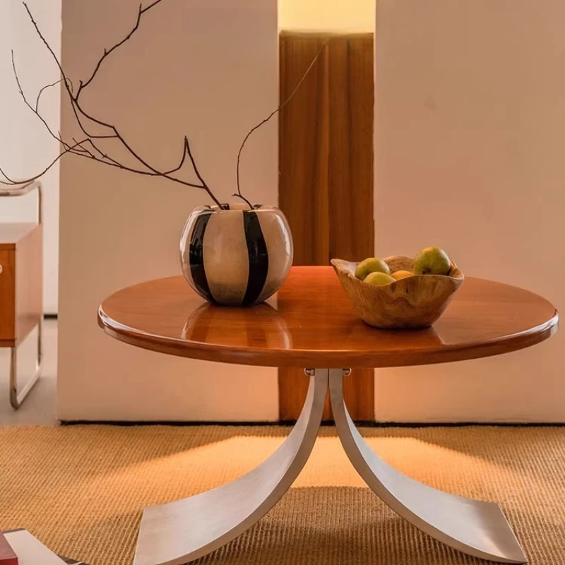 Coffee table cherry wood solid wood small round table round dining table medieval design minimalist retro Bauhaus
Coffee table cherry wood solid wood small round table round dining table medieval design minimalist retro Bauhaus
