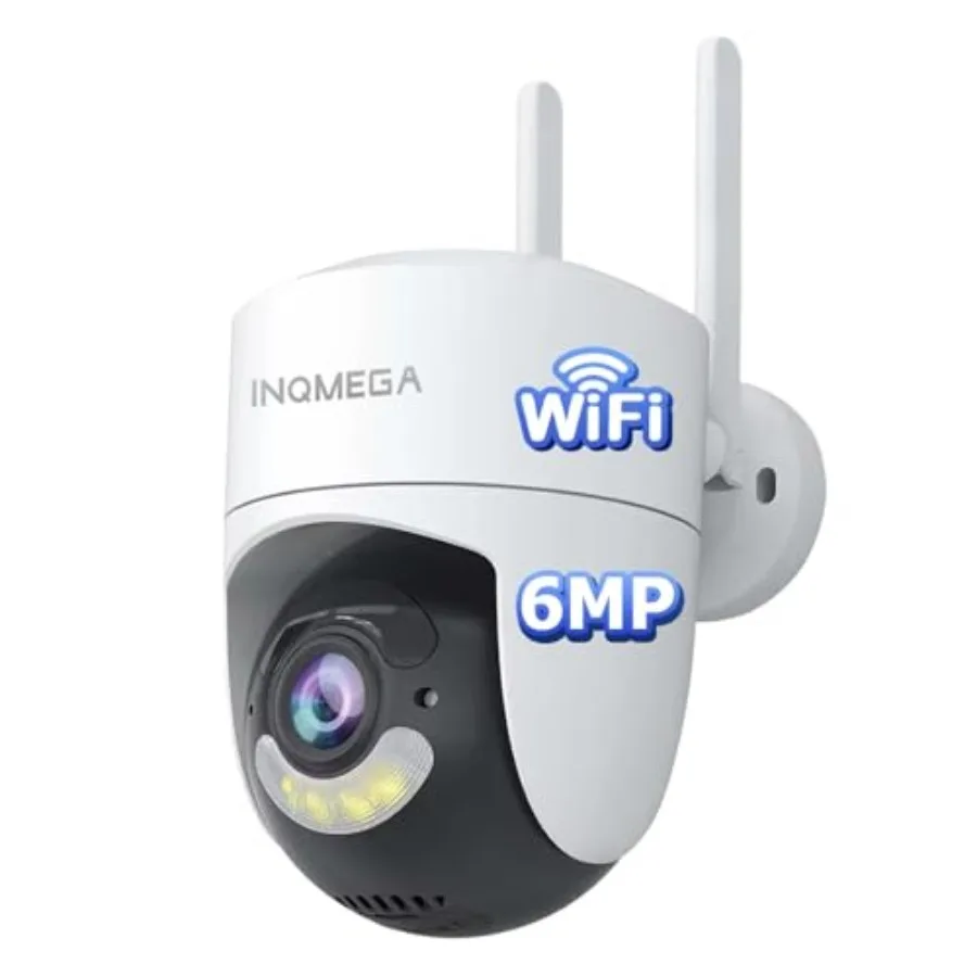 6MP TUYA Smart Camera2.4G WiFi Security Home Surveillance Camera 2-Way Audio Color Night Vision Waterproof Motion Detection Spo
6MP TUYA Smart Camera2.4G WiFi Security Home Surveillance Camera 2-Way Audio Color Night Vision Waterproof Motion Detection Spo