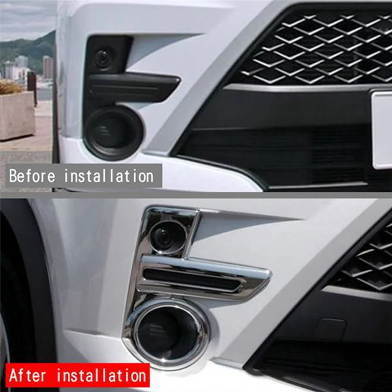 AEA0-Car Chrome Front Fog Light Lamp Cover Trim Foglight Bezel Decoration Frame Parts Accessories Fit For Toyota Raize 200 Serie
AEA0-Car Chrome Front Fog Light Lamp Cover Trim Foglight Bezel Decoration Frame Parts Accessories Fit For Toyota Raize 200 Serie