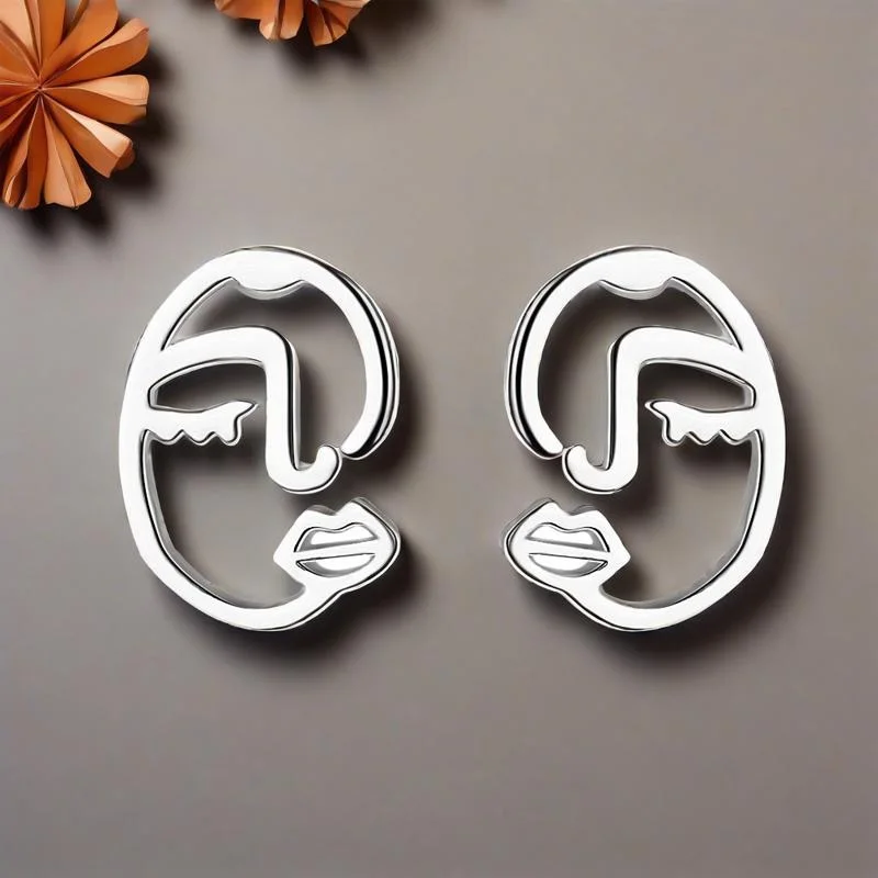 Креативные забавные серьги-гвоздики из стерлингового серебра 925 пробы с дизайном лица для женщин и девочек, юбилей, свадьба, модные ювелирные изделия, подарки
Креативные забавные серьги-гвоздики из стерлингового серебра 925 пробы с дизайном лица для женщин и девочек, юбилей, свадьба, модные ювелирные изделия, подарки