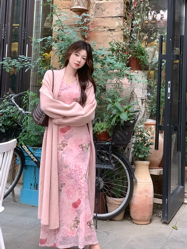 Ele корейский длинный открытый кардиган, женский осенне-зимний белый улучшающий вязаный свитер, удобный свободный крой Faion
Ele корейский длинный открытый кардиган, женский осенне-зимний белый улучшающий вязаный свитер, удобный свободный крой Faion