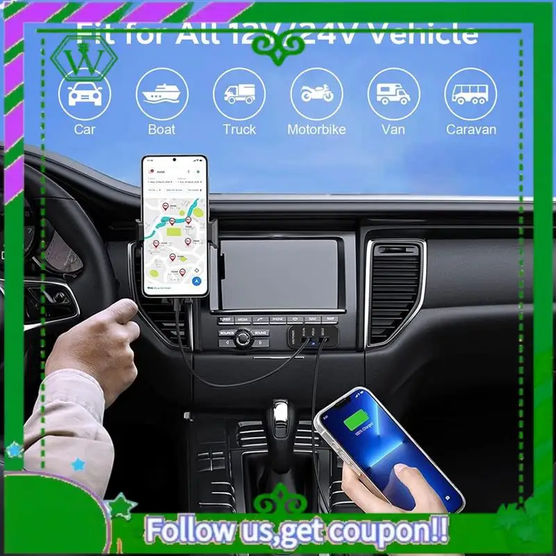 Reliable-3 Ports 12V USB Outlet Charger, PD3.0 Type C, QC 3.0 USB A & 2.4A USB A Fast Charger Socket Adapter For Car Marine
Reliable-3 Ports 12V USB Outlet Charger, PD3.0 Type C, QC 3.0 USB A & 2.4A USB A Fast Charger Socket Adapter For Car Marine