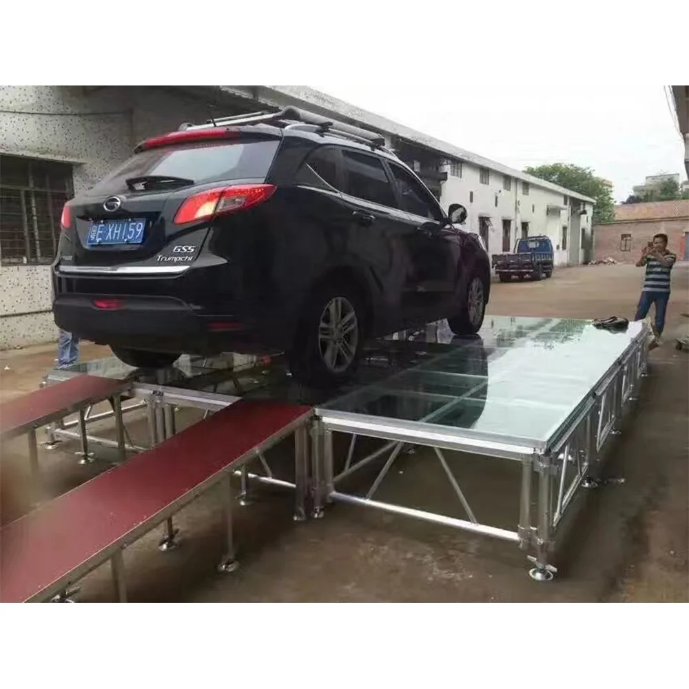 Used Portable Stage Car Show Stage System
Used Portable Stage Car Show Stage System