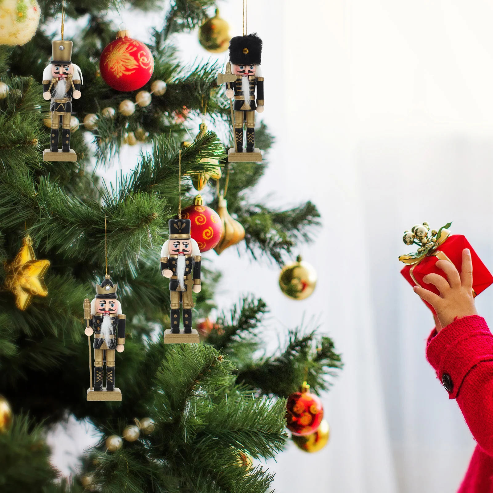 4Pcs Wooden Nutcracker Xmas Ornaments Christmas Puppet Decorations Xmas Desktop Table Decor Wood Christmas Nutcrackers
4Pcs Wooden Nutcracker Xmas Ornaments Christmas Puppet Decorations Xmas Desktop Table Decor Wood Christmas Nutcrackers