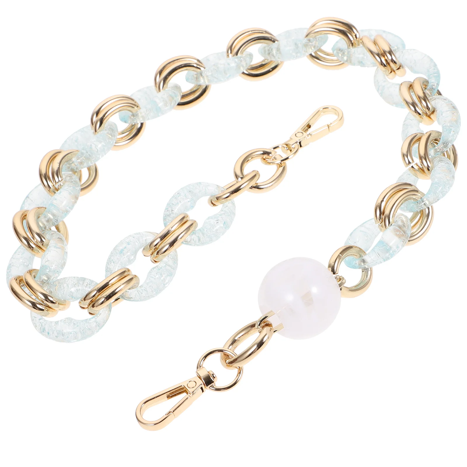 Premium Acrylic Chain Strap for Handbag Purse Replacement DIY Bag Making Supply Detachable Shoulder Chain Fashionable Eye
Premium Acrylic Chain Strap for Handbag Purse Replacement DIY Bag Making Supply Detachable Shoulder Chain Fashionable Eye