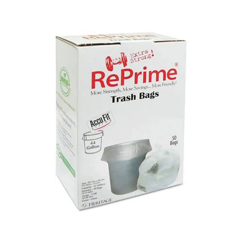 Linear Low Density Can Liners with Sizing 44 gal, 0.9 mil, 37 x 50, Clear, 200/Carton
Linear Low Density Can Liners with Sizing 44 gal, 0.9 mil, 37 x 50, Clear, 200/Carton