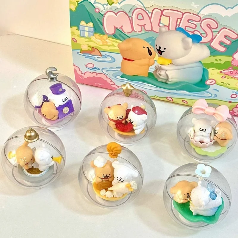 Funism Authentic Premium Maltese Blind Box Series Cute Dog Figurine Desktop Ornament Toy Birthday Gift For
Funism Authentic Premium Maltese Blind Box Series Cute Dog Figurine Desktop Ornament Toy Birthday Gift For