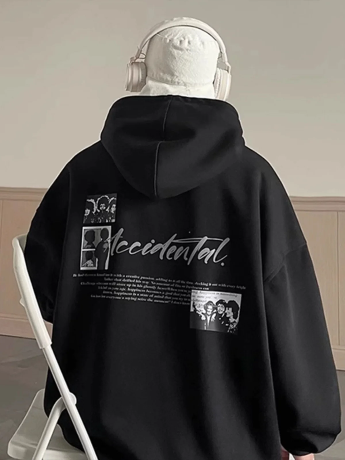 Мужская толстовка в стиле хип-хоп с открытыми плечами, американский уличный стиль, плотная ткань, модный бренд, повседневная свободная толстовка с капюшоном
Мужская толстовка в стиле хип-хоп с открытыми плечами, американский уличный стиль, плотная ткань, модный бренд, повседневная свободная толстовка с капюшоном