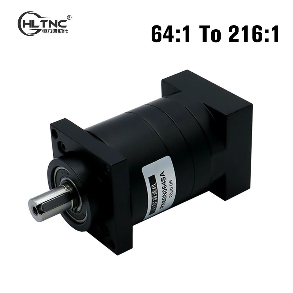 PX57 Planetary Gearbox Reducer Ratio 64 96 100 120 144 150 180 216 for Nema 23 Nema24 57 60 Stepper Motor Servo Brushless Engine
PX57 Planetary Gearbox Reducer Ratio 64 96 100 120 144 150 180 216 for Nema 23 Nema24 57 60 Stepper Motor Servo Brushless Engine