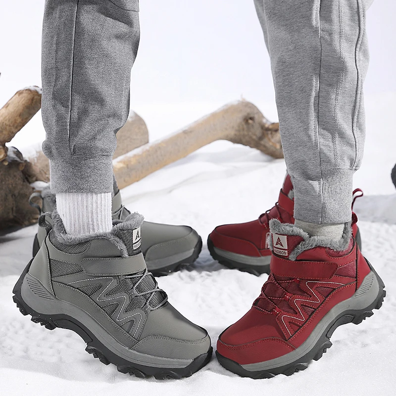 Winter Boots Women Ankle Boots Running Sports Warm Plush Shoes Sneakers Flats Lace Up Short Botas Mujer Couple Height Increasing
Winter Boots Women Ankle Boots Running Sports Warm Plush Shoes Sneakers Flats Lace Up Short Botas Mujer Couple Height Increasing