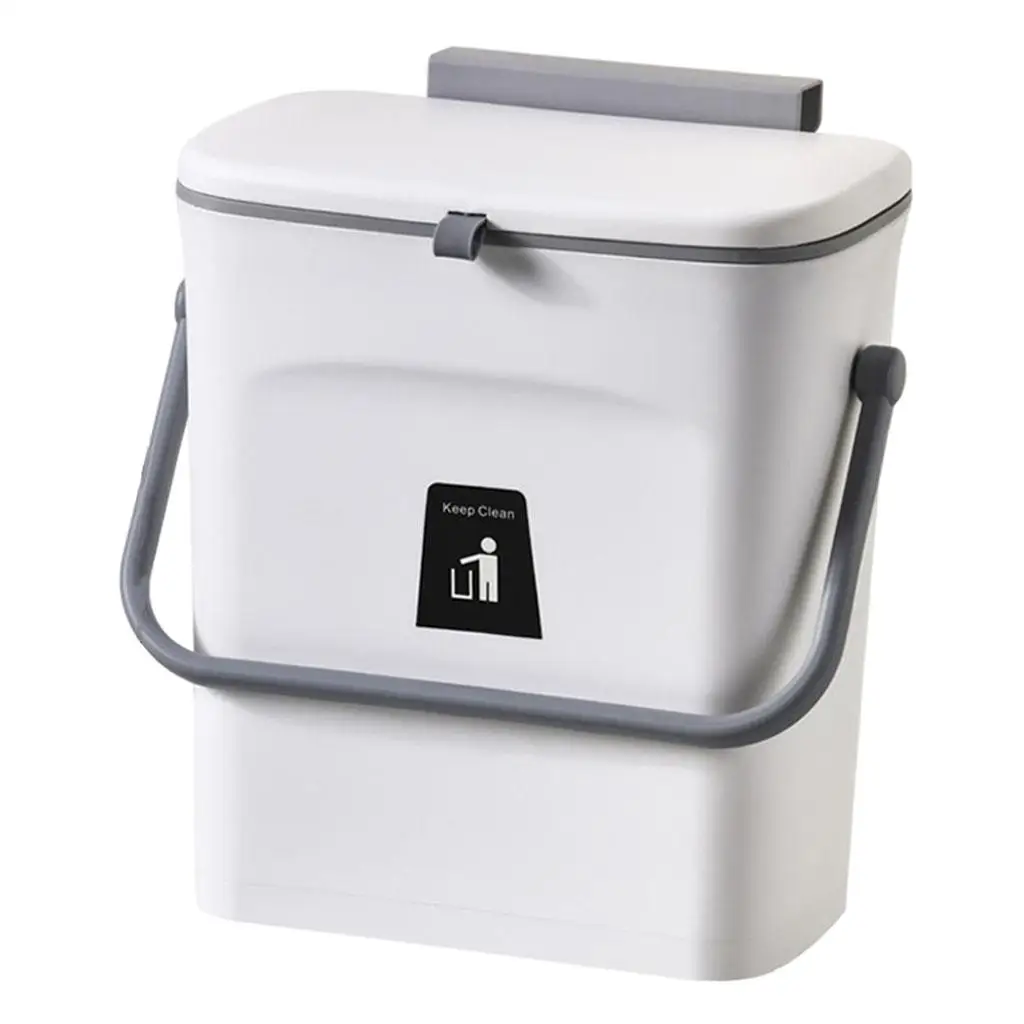 Sliding lid Trash Can Hanging Card Slot Design Saving Space Storage Bucket Paper Basket Plastic Material for Everywhere
Sliding lid Trash Can Hanging Card Slot Design Saving Space Storage Bucket Paper Basket Plastic Material for Everywhere