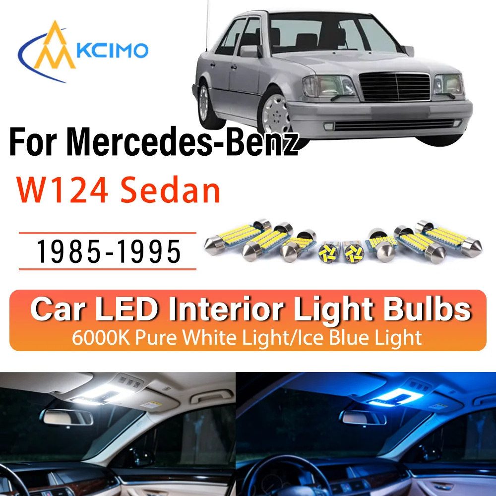 For Mercedes-Benz W124 Sedan 1985-1995 Persistent Glow LED Interior Light Kit Replacement Dome Map Trunk Cabin Lamps Upgrade
For Mercedes-Benz W124 Sedan 1985-1995 Persistent Glow LED Interior Light Kit Replacement Dome Map Trunk Cabin Lamps Upgrade