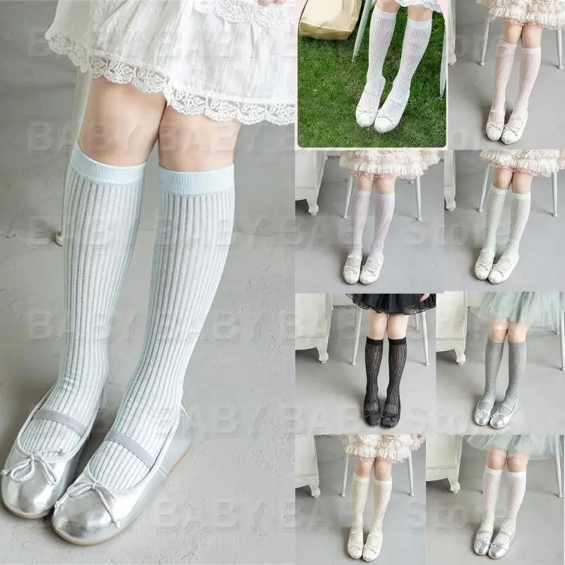 Q81A Girls Thin Cotton Under Knee Socks for 3-13 Years Old Breathable Everyday Wear
Q81A Girls Thin Cotton Under Knee Socks for 3-13 Years Old Breathable Everyday Wear