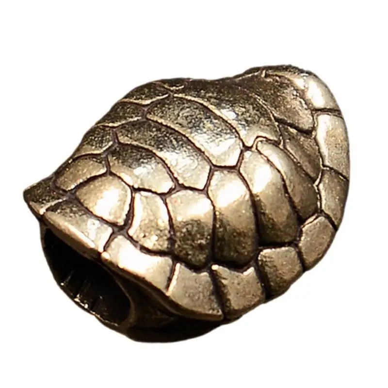 652F Tortoiseshell Metal Beads Pendant for Paracord and Jewelry Crafting Large Hole
652F Tortoiseshell Metal Beads Pendant for Paracord and Jewelry Crafting Large Hole