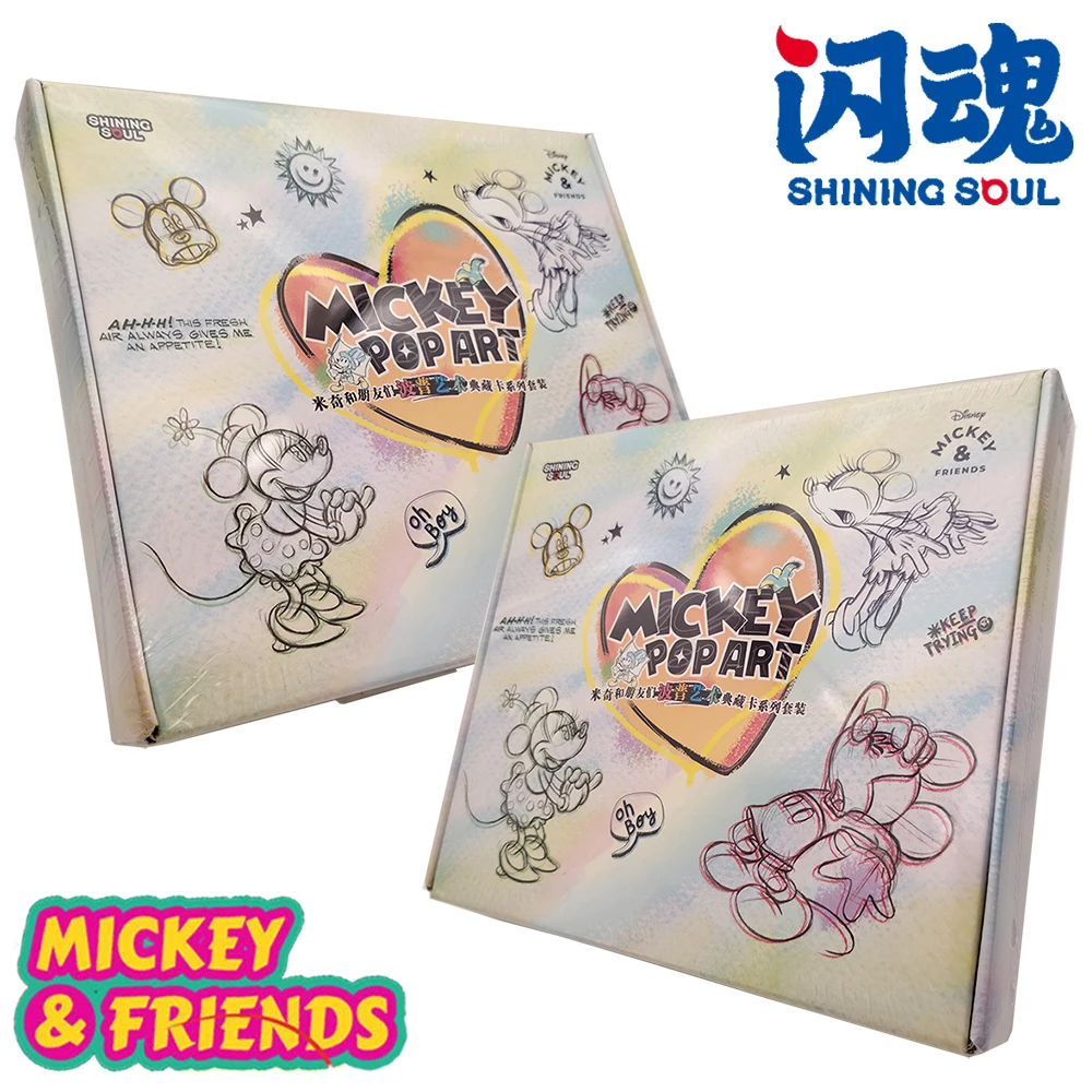 New Shining Soul Official Mickey and Friends Character Card American High Score Classic Kid's Animation Cartoon Card Peripheral
New Shining Soul Official Mickey and Friends Character Card American High Score Classic Kid's Animation Cartoon Card Peripheral