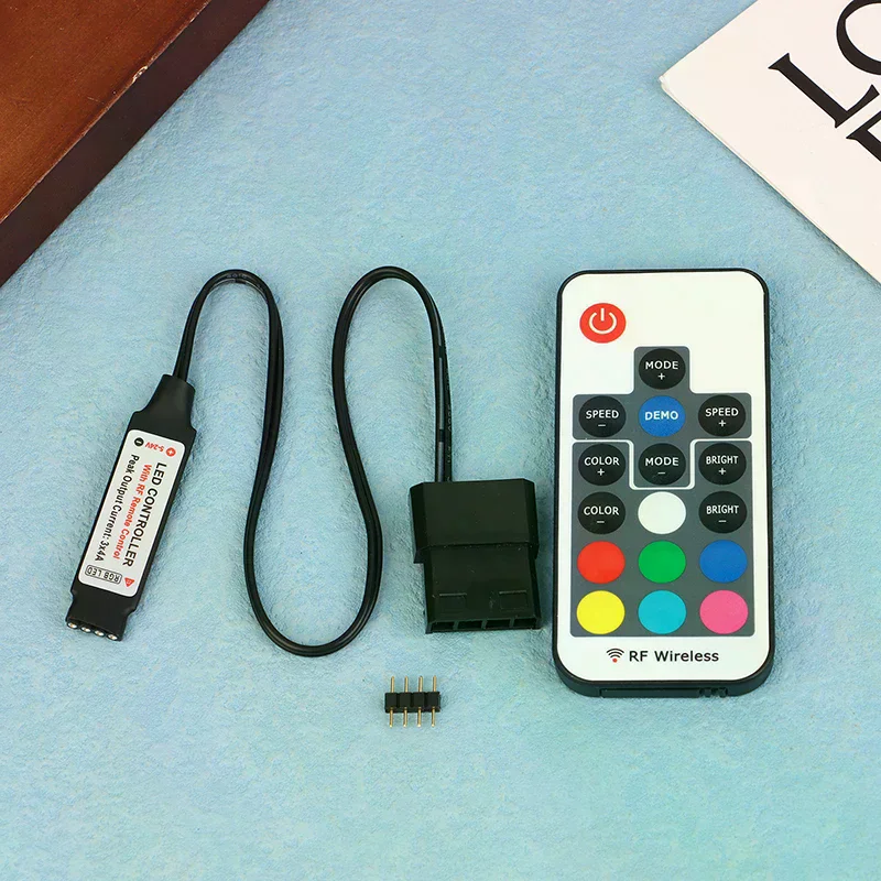 Контроллер RGB SATA Molex 5V 3Pin 12V 4Pin для компьютерного корпуса, вентилятора охлаждения, светодиодных лент WS2812B SK6812 RGB
Контроллер RGB SATA Molex 5V 3Pin 12V 4Pin для компьютерного корпуса, вентилятора охлаждения, светодиодных лент WS2812B SK6812 RGB