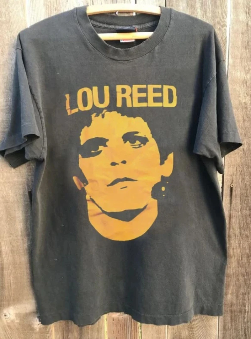 Lou Reed Face Graphic Charcoal Short Sleeve Unisex T shirt Men Women S-4XL Vtg Shirt Graphic 2026 Summer New Women's
Lou Reed Face Graphic Charcoal Short Sleeve Unisex T shirt Men Women S-4XL Vtg Shirt Graphic 2026 Summer New Women's