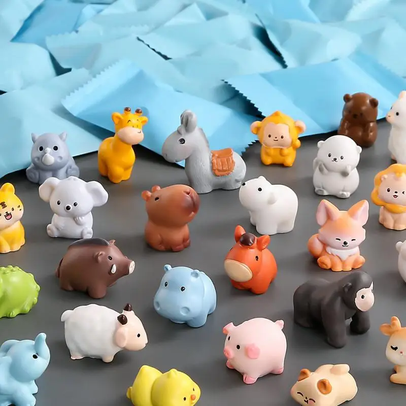 PLOK Mini Animal Blind Bag Cute Simulated Cat Dog Figurines Micro Resin Desktop Ornaments Surprise Toy Gift For Kids Collectors
PLOK Mini Animal Blind Bag Cute Simulated Cat Dog Figurines Micro Resin Desktop Ornaments Surprise Toy Gift For Kids Collectors