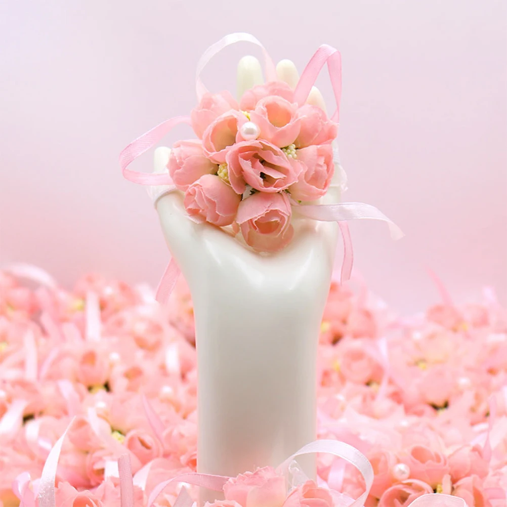 4pcs Wedding Wrist Flower Silk Brooch Ornament Bridal Bouquet Party Accessories Home Decor Elegant Artificial Flowers
4pcs Wedding Wrist Flower Silk Brooch Ornament Bridal Bouquet Party Accessories Home Decor Elegant Artificial Flowers