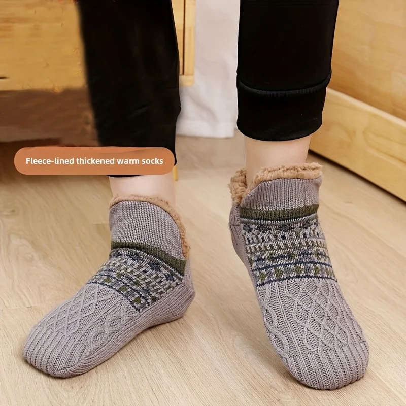 Winter Snow Socks Men Thicken Warm Home Bedroom Socks Slippers Man Non-Slip Foot Warmer Carpet knitted Socks Calcetines Hombre
Winter Snow Socks Men Thicken Warm Home Bedroom Socks Slippers Man Non-Slip Foot Warmer Carpet knitted Socks Calcetines Hombre