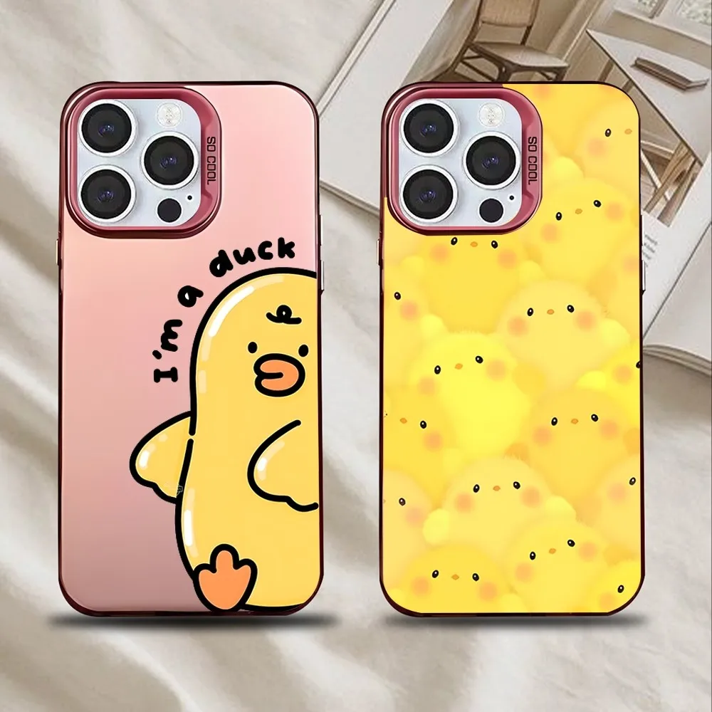 Yellow Duck Cute Phone Case For iPhone 16,15,14,13,12,11,Mini,Pro,SE,MAX Pink Matte Silicone Cover
Yellow Duck Cute Phone Case For iPhone 16,15,14,13,12,11,Mini,Pro,SE,MAX Pink Matte Silicone Cover