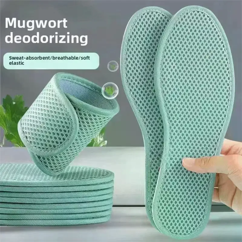 Fragrant Wormwood Bamboo Charcoal Insoles Breathable Comfortable Shock Absorbing Cotton Shoe Inserts For Daily Use
Fragrant Wormwood Bamboo Charcoal Insoles Breathable Comfortable Shock Absorbing Cotton Shoe Inserts For Daily Use