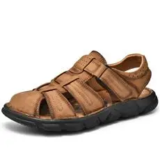 Men's Closed Toe Leather Sandals, Adjustable Fisherman Shoes for Outdoor Hiking, Beach & Casual Daily Wear
Men's Closed Toe Leather Sandals, Adjustable Fisherman Shoes for Outdoor Hiking, Beach & Casual Daily Wear