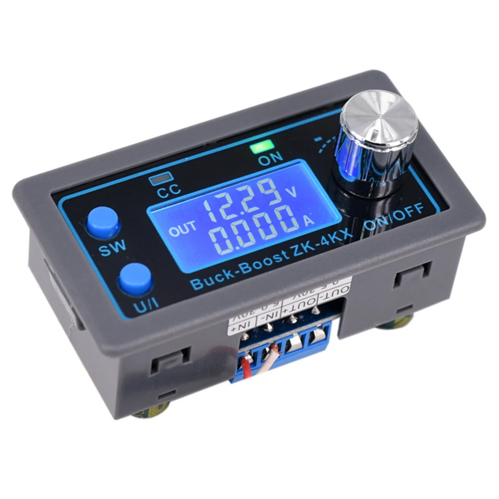 DC-DC Step Down Step Up Voltage Regulator 0.5-30V 4A Adjustable CC CV Regulated Laboratory Power Supply LCD Display 35W 3A
DC-DC Step Down Step Up Voltage Regulator 0.5-30V 4A Adjustable CC CV Regulated Laboratory Power Supply LCD Display 35W 3A