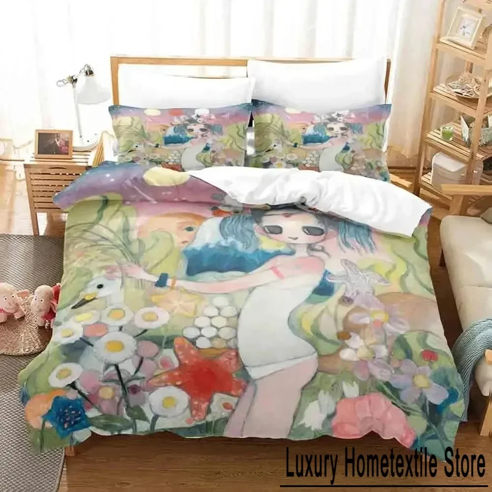 Anime Aya Takano Bedding Set Duvet Cover Bed Set Quilt Cover Pillowcase Comforter king Queen Size Boys Adult Bedding Set
Anime Aya Takano Bedding Set Duvet Cover Bed Set Quilt Cover Pillowcase Comforter king Queen Size Boys Adult Bedding Set