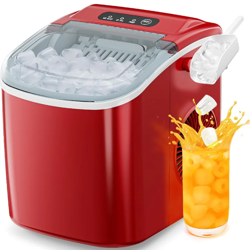 Antarctic Star Countertop Ice Maker Portable Ice Machine with Handle,Automatic-Cleaning Ice Makers, 26Lbs/24H
Antarctic Star Countertop Ice Maker Portable Ice Machine with Handle,Automatic-Cleaning Ice Makers, 26Lbs/24H
