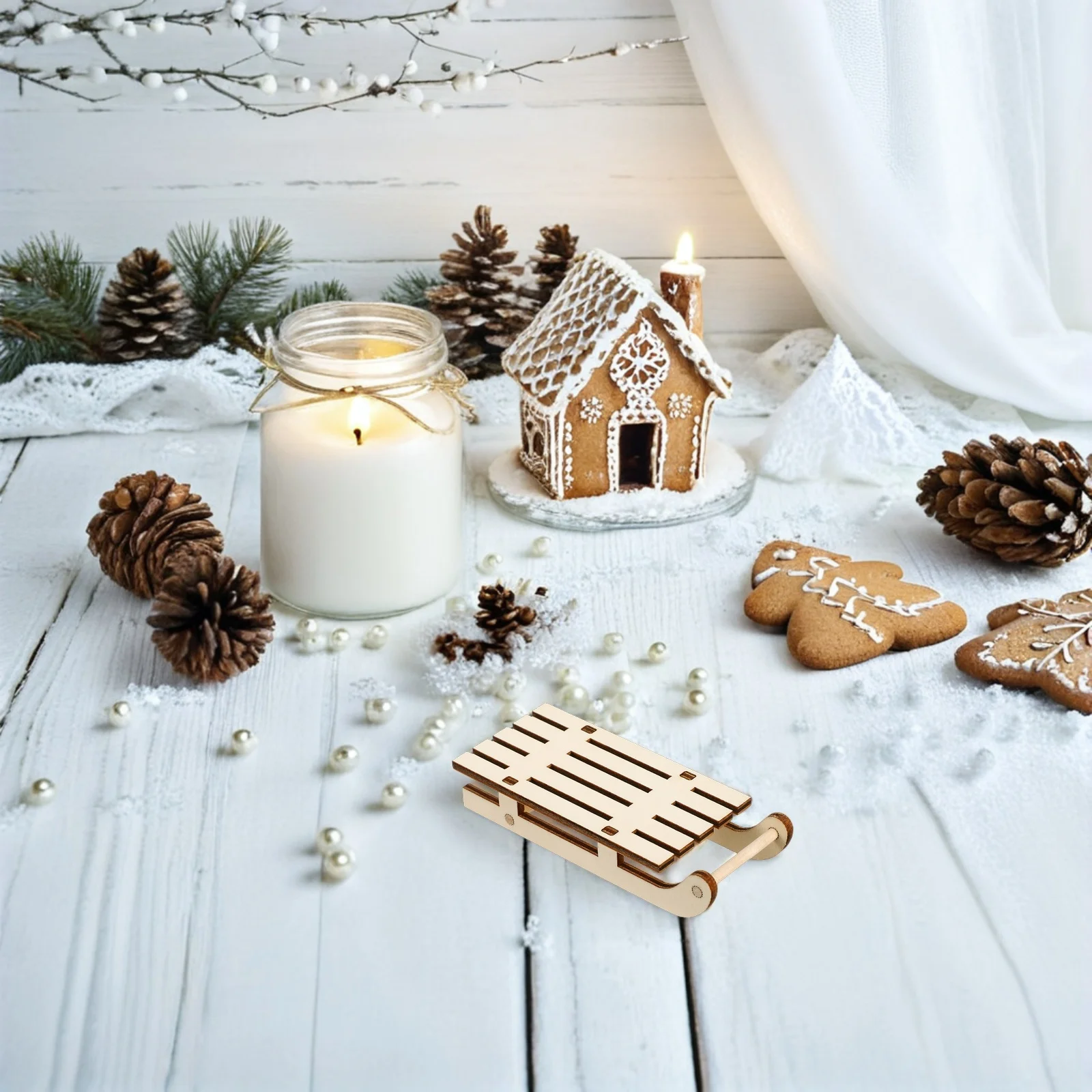 9 Pcs Wooden Sleigh Ornaments Christmas Decor Unfinished Wood Sleigh Craft Mini Sled Desktop Home Bar Restaurant Shop DIY
9 Pcs Wooden Sleigh Ornaments Christmas Decor Unfinished Wood Sleigh Craft Mini Sled Desktop Home Bar Restaurant Shop DIY