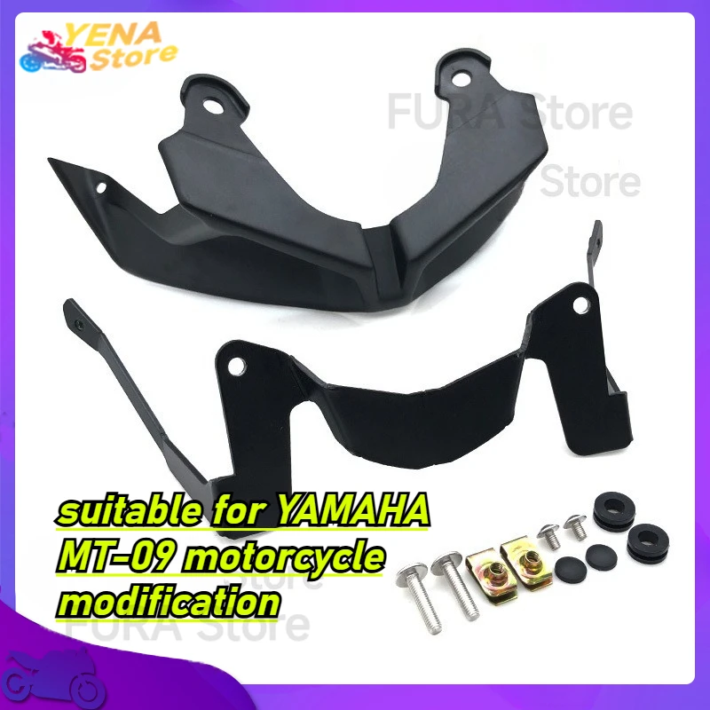 Headlights suitable for YAMAHA MT-09 motorcycle modification Bird-mouth style fixed airfoil Air dam motorcycle accessories.
Headlights suitable for YAMAHA MT-09 motorcycle modification Bird-mouth style fixed airfoil Air dam motorcycle accessories.