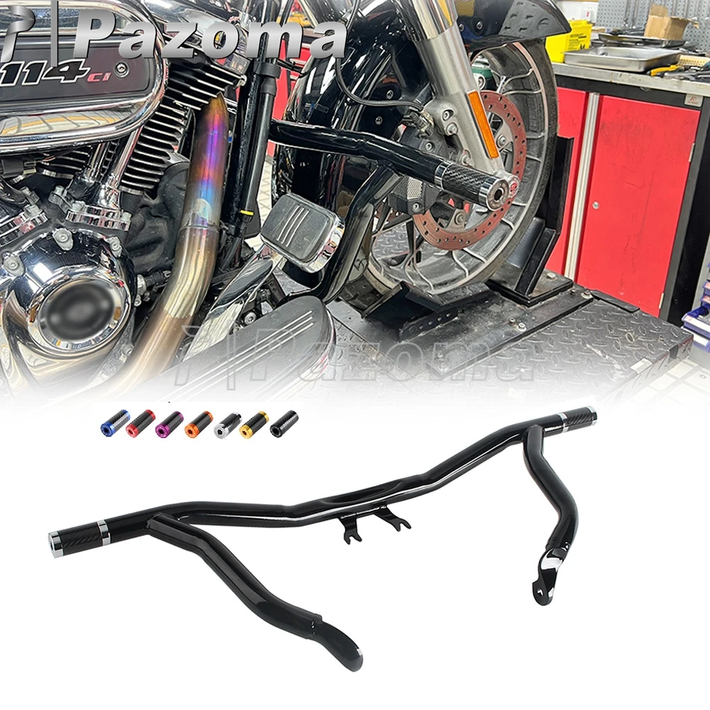 Передние шоссейные колышки, защита двигателя для Harley Road King FLHR Classic FLHRC pecial FLHRXS FLHP, защита двигателя мотоцикла, бампер 
Передние шоссейные колышки, защита двигателя для Harley Road King FLHR Classic FLHRC pecial FLHRXS FLHP, защита двигателя мотоцикла, бампер