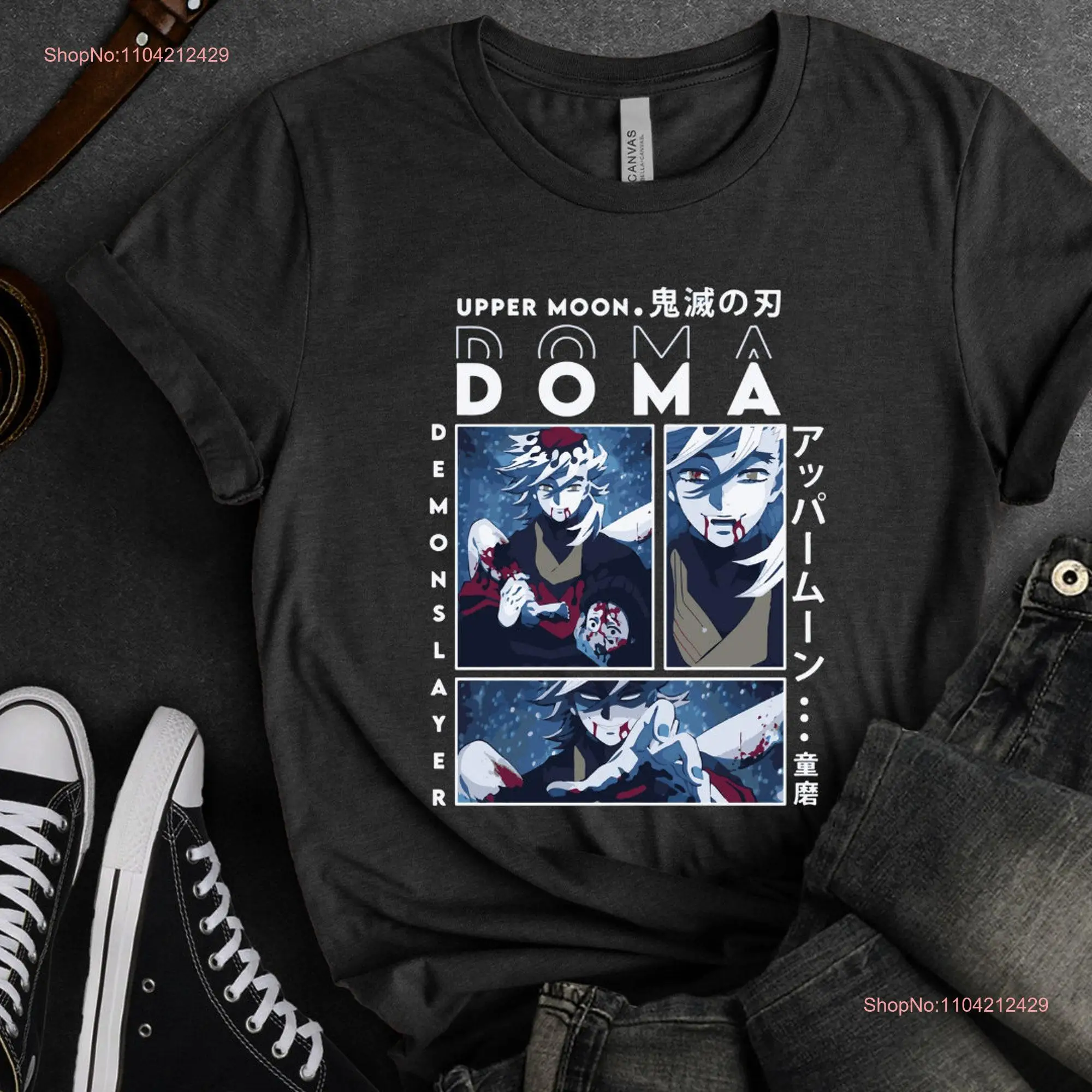 Embrace the Demon Within Doma Inspired T Shirt Anime Slayer Upper Moon Adult Manga long or short sleeves
Embrace the Demon Within Doma Inspired T Shirt Anime Slayer Upper Moon Adult Manga long or short sleeves