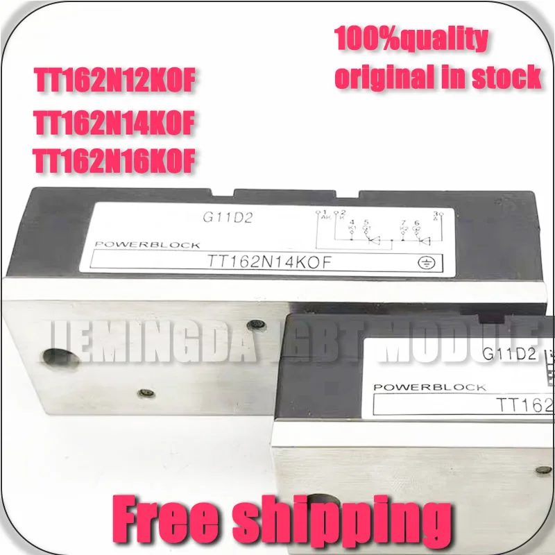 TT162N12KOF TT162N14KOF TT162N16KOF NEW MODULE
TT162N12KOF TT162N14KOF TT162N16KOF NEW MODULE