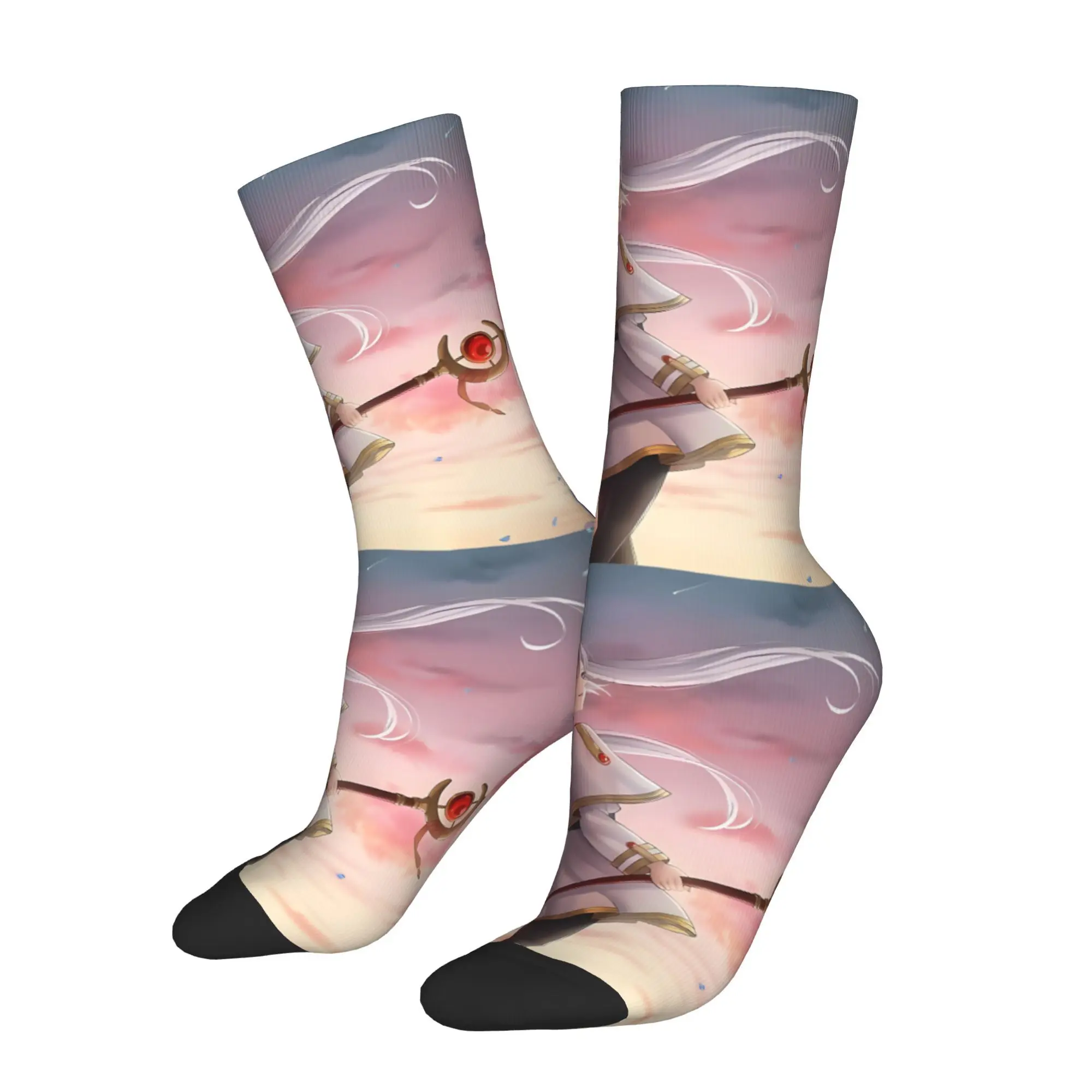 Fantasy adventure animation Frieren: Beyond Journey’s End Sock Printed Man Polyester
Fantasy adventure animation Frieren: Beyond Journey’s End Sock Printed Man Polyester