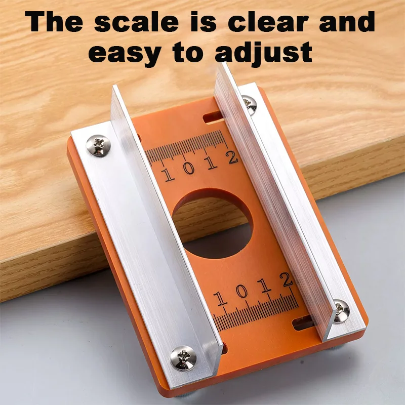 Durable Plastic/Metal Constructio2-in-1 Connector Slotted Positioning Mold - Adjustable Depth & Angle Manual Woodworking Tool
Durable Plastic/Metal Constructio2-in-1 Connector Slotted Positioning Mold - Adjustable Depth & Angle Manual Woodworking Tool